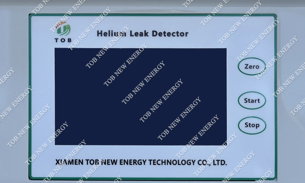 Helium Leak Detector for Prismatic Cell Leakage Test