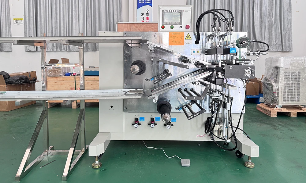 Semi-Auto Battery Winding Machine for 50320 Cylindrical Tabless Cell