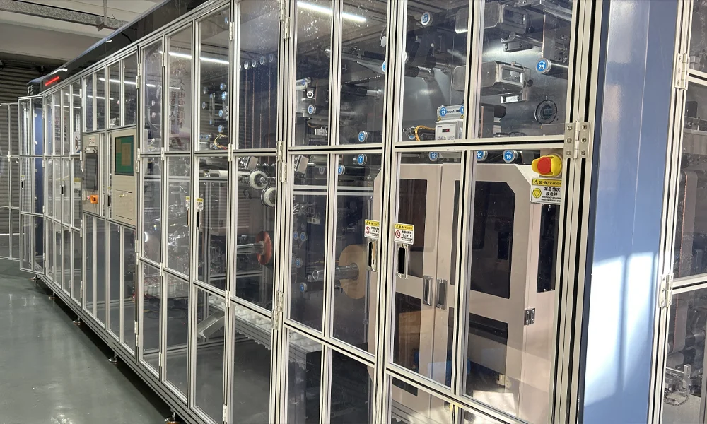 Cylindrical Cell Laser Cutting and Winding Integrated Machine