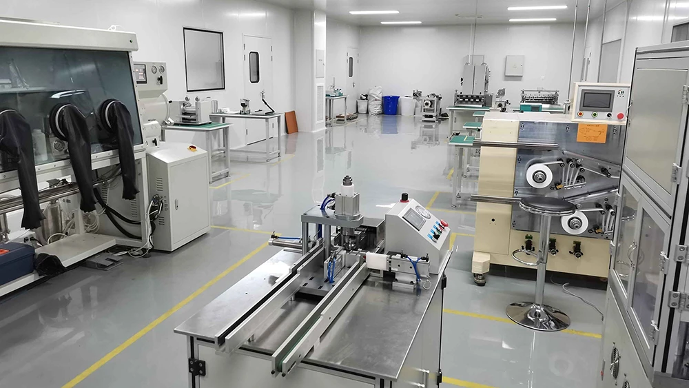 TOB NEW ENERGY battery laboratory line setup TOB NEW ENERGY battery laboratory line setup