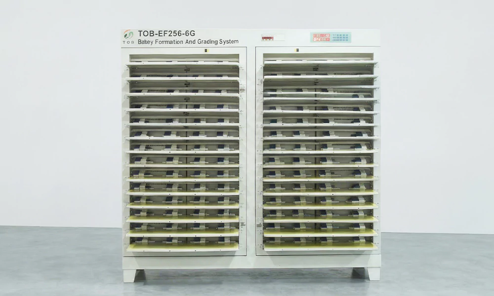 TOB-EF256-6G Energy-Feedback Automatic Formation and Grading System for Pouch Cells