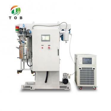 混合羽根と分散軸を備えた TOB-XFZH20 20L真空遊星式ミキサー
