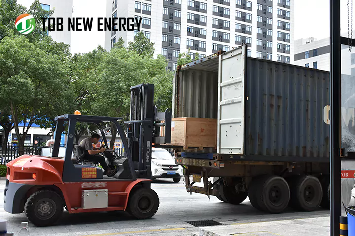 リチウムイオンパウチセルパイロットライン生産設備の出荷