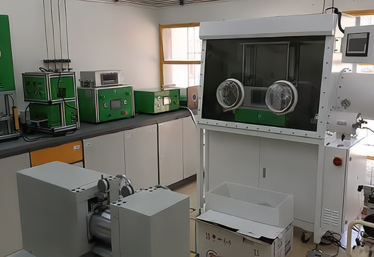 ポリマーリチウムイオン電池の研究室ラインブラジル